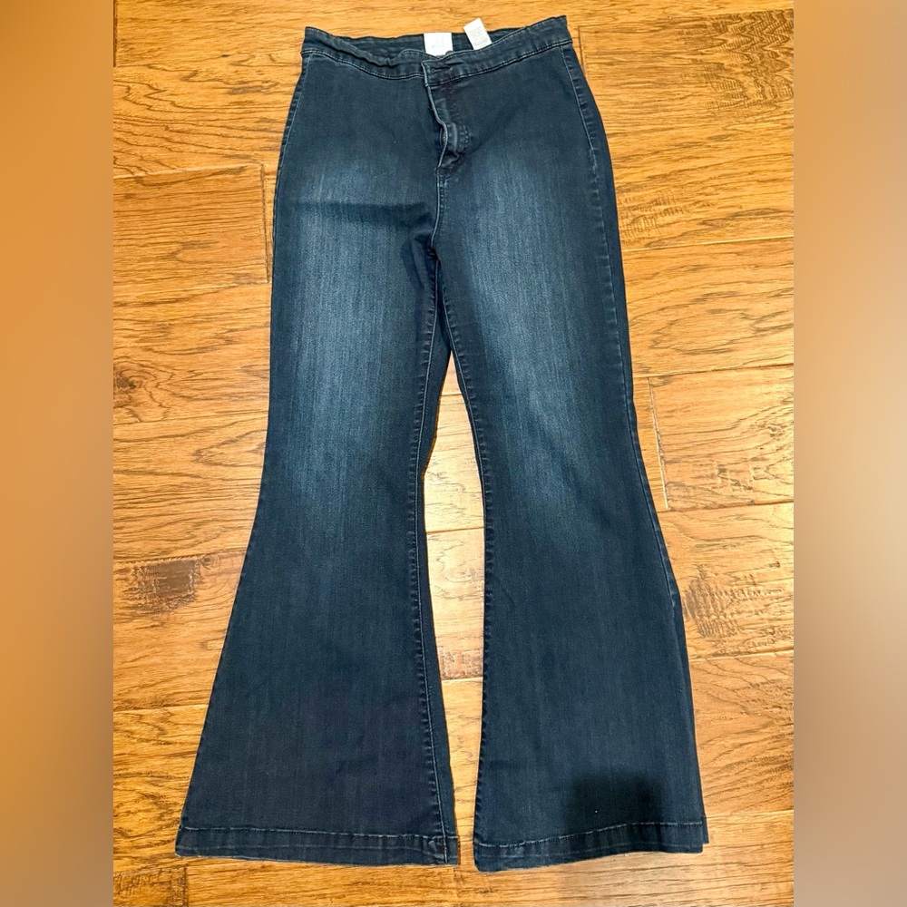 Classic Blue Flare Jeans